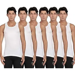 pepe jeans Men's Cotton Solid Regular Fit Casual Style Vest (Clv01-02_White,Medium-picture-12