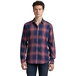 pepe jeans Men's Regular Fit Full Sleeve Checkered Casual Shirt | Check Shirt for Man | Smart & Stylish | Multiple Styles | Mens Casual Shirts-picture-33