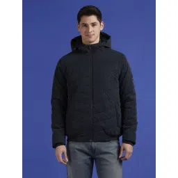 Pepe Jeans Navy Regular Fit Quilted Jacket-picture-45
