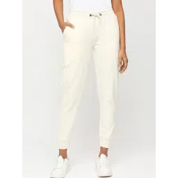 Pepe Jeans Off-White Cotton Joggers-picture-16