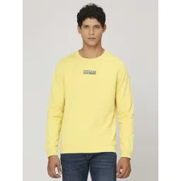 Pepe Jeans Pale Yellow Cotton Regular Fit Sweatshirt-picture-32