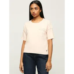 Pepe Jeans Pink Cotton T-Shirt-picture-39