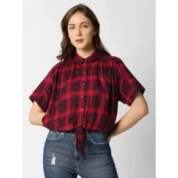 Pepe Jeans Red Checks Shirt-picture-36