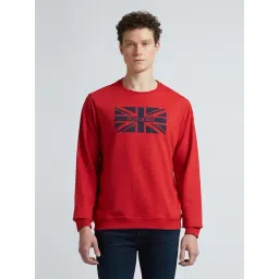 Pepe Jeans Red Cotton Regular Fit Printed Sweatshirt-picture-17