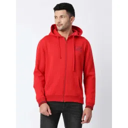 Pepe Jeans Red Regular Fit Hooded Sweatshirt-picture-23