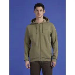 Pepe Jeans Safari Green Regular Fit Hooded Sweatshirt-picture-21
