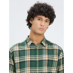 Pepe Jeans Tartan Checked Cotton Shirt image 2