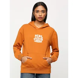 Pepe Jeans Typography Printed Hooded Pure Cotton Pullover-picture-25