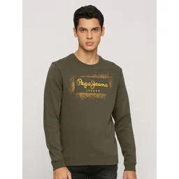 Pepe Jeans Typography Printed Long Sleeves Pullover-image-7