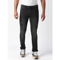 Pepe Jeans VAPOUR Black Lightly Washed Slim Fit Jeans-picture-19