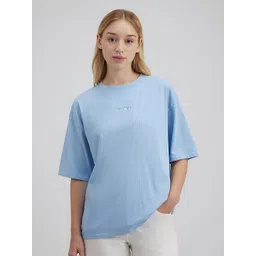 Pepe Jeans Women Printed Pure Cotton Pockets T-shirt-picture-38