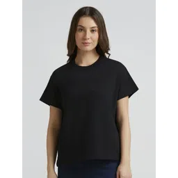 Pepe Jeans Women Typography Printed Round Neck Pure Cotton Relaxed Fit T-shirt-picture-42