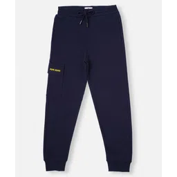 Pepe Jeans Woven Ankle Length Washed Colour Trouser - Navy Blue-picture-14
