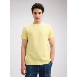 Pepe Jeans Yellow Cotton Slim Fit Striped T-Shirt-picture-30