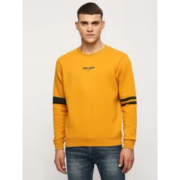 Pepe Jeans Yellow Regular Fit Cotton Sweatshirt-picture-10