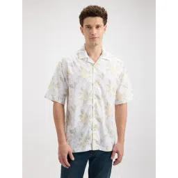 Pepe Jeans Yellow Relaxed Fit Print Shirt-picture-45