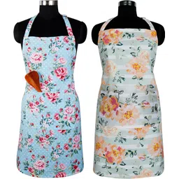 peperhomia Cotton Home Use Apron - Free Size image 1