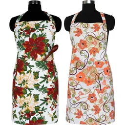 peperhomia Cotton Home Use Apron - Free Size-picture-17