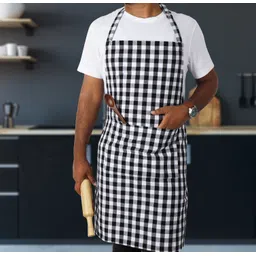 peperhomia Cotton Home Use Apron - Free Size-picture-13