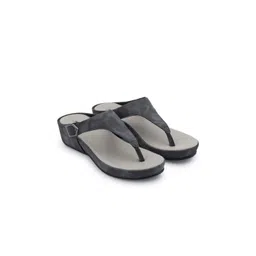 PEPITOES Open Toe Textured Wedges With Buckles-picture-29