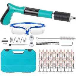 PEPONZ Manual Steel Concrete Nail Gun – Portable Hand Power Nail Gun with 50 Nails, Adjustable 3-Gear Penetration for Cement Walls, Picture Frames, & Household Installations (Includes Box Packing)-picture-15