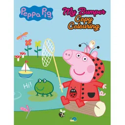 Peppa Pig: My Bumper Copy Colouring Book - English-image-23