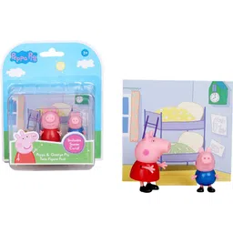 peppa pig Peppa and George Twin Figure Fun Pack, Preschool Toys for Unisex Aged 3+-picture-37