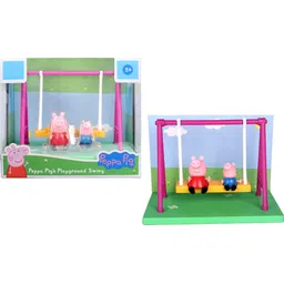 peppa pig Playground Swing Themed Preschool Toy with Peppa and George, Unisex aged 3+-picture-17