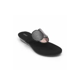 PEPPER Women Embellished Party T-Strap Flats-picture-13