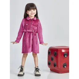 Peppermint Girls Shirt Knee Length Dress-picture-23