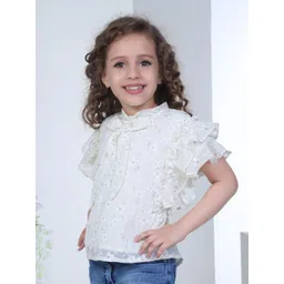 Peppermint Girls Short Sleeves Round Neck Top-picture-29
