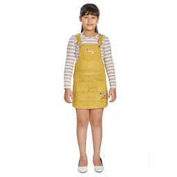 Peppermint Girls Shoulder Straps Pinafore Dress-picture-33