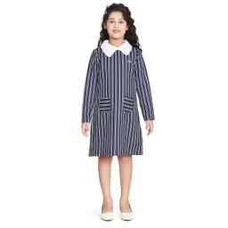 Peppermint Girls Striped A-Line Dress-picture-55
