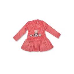 Peppermint Peach-Coloured Fit & Flare Dress-picture-14