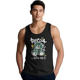 peppyzone Men's Cartoon Regular Fit Vest-picture-24