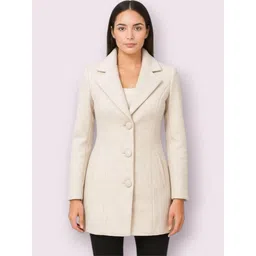 pepzo Women Solid Double Breasted Casual Blazer-picture-32