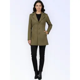 pepzo Women Solid Double Breasted Casual Blazer-picture-35