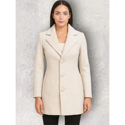 pepzoo Women Solid Double Breasted Casual Blazer-picture-34