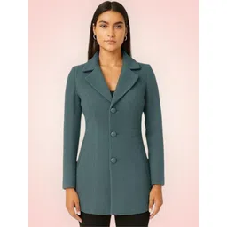 pepzoo Women Solid Double Breasted Casual Blazer-picture-23
