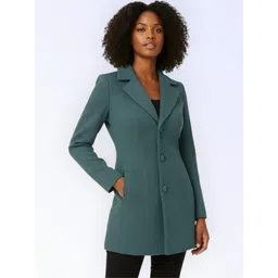 pepzoo Women Solid Double Breasted Casual Blazer-picture-22