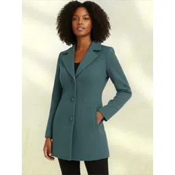 pepzoo Women Solid Double Breasted Casual Blazer-picture-23