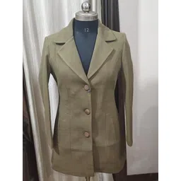 pepzoo Women Solid Double Breasted Casual Blazer image 5