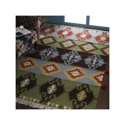 Pequra Multicolor Wool XL Carpet - Set of 1-picture-42