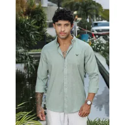 Perch Green Texture Shirt-picture-39