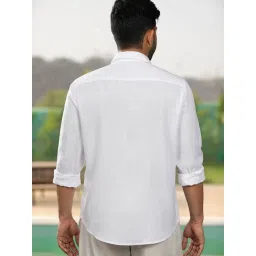 Perch White Slim Fit Shirt image 2