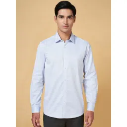 Peregrine By Pantaloons Blue Bell Cotton Regular Fit Shirt-picture-18