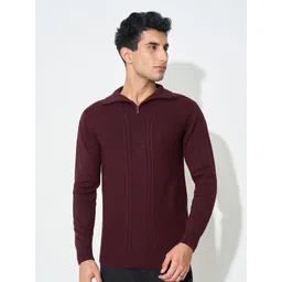 Peregrine by Pantaloons Men Cable Knit Pullover-picture-39