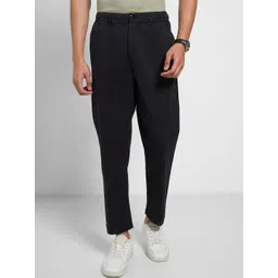 Peregrine by Pantaloons Men Cotton Mid-Rise Regular Fit Trousers-picture-30