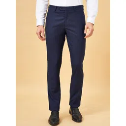 Peregrine by Pantaloons Men Slim Fit Formal Trousers-picture-40
