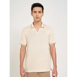 Peregrine by Pantaloons Men Solid Polo Collar T-shirt-picture-32